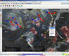 Easy Drawing of Meteorological Objects for Analysis